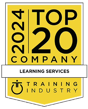 2024 Top 20 Training Industry Company - Learning Services