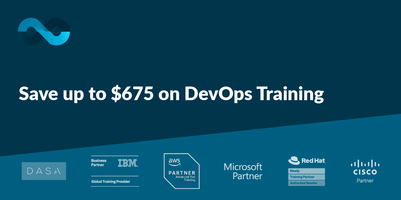 DevOps training promotion: Get 15% off with code DEVOPS15.