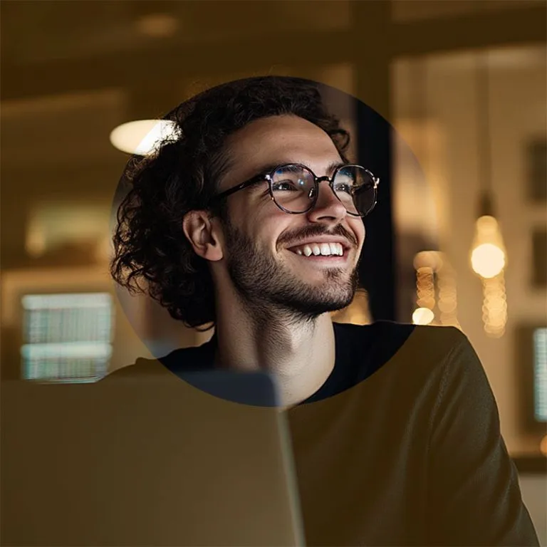 A male IT professional on a journey of advanced training with the AWS Training Pass