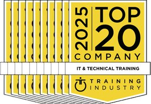 Top 20 IT Training Company badges